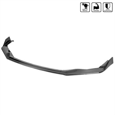 Spec-D Tuning 17-20 Lexus Is250 Is350 Is200T Front Bumper Lip Glossy Black LPF-IS30017GB-PQ